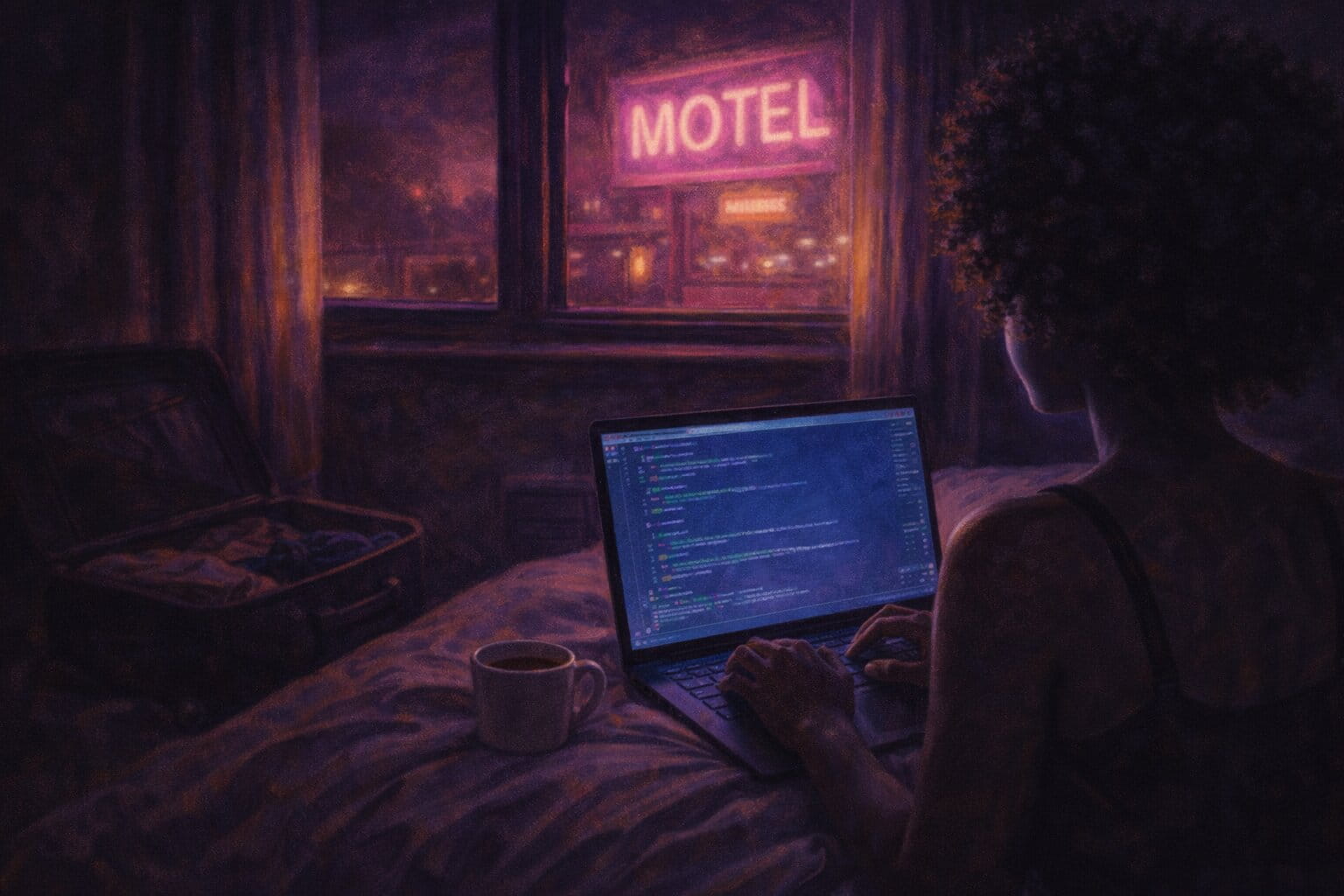 Motel room, two ghosts, one night that changes everything