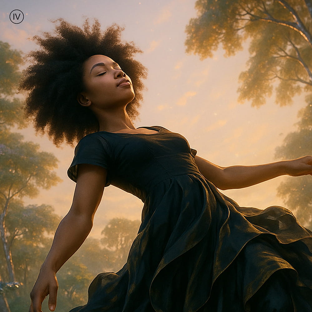 Marley Lux The Chrome Garden Album Cover - Afrofuturist sanctuary album artwork